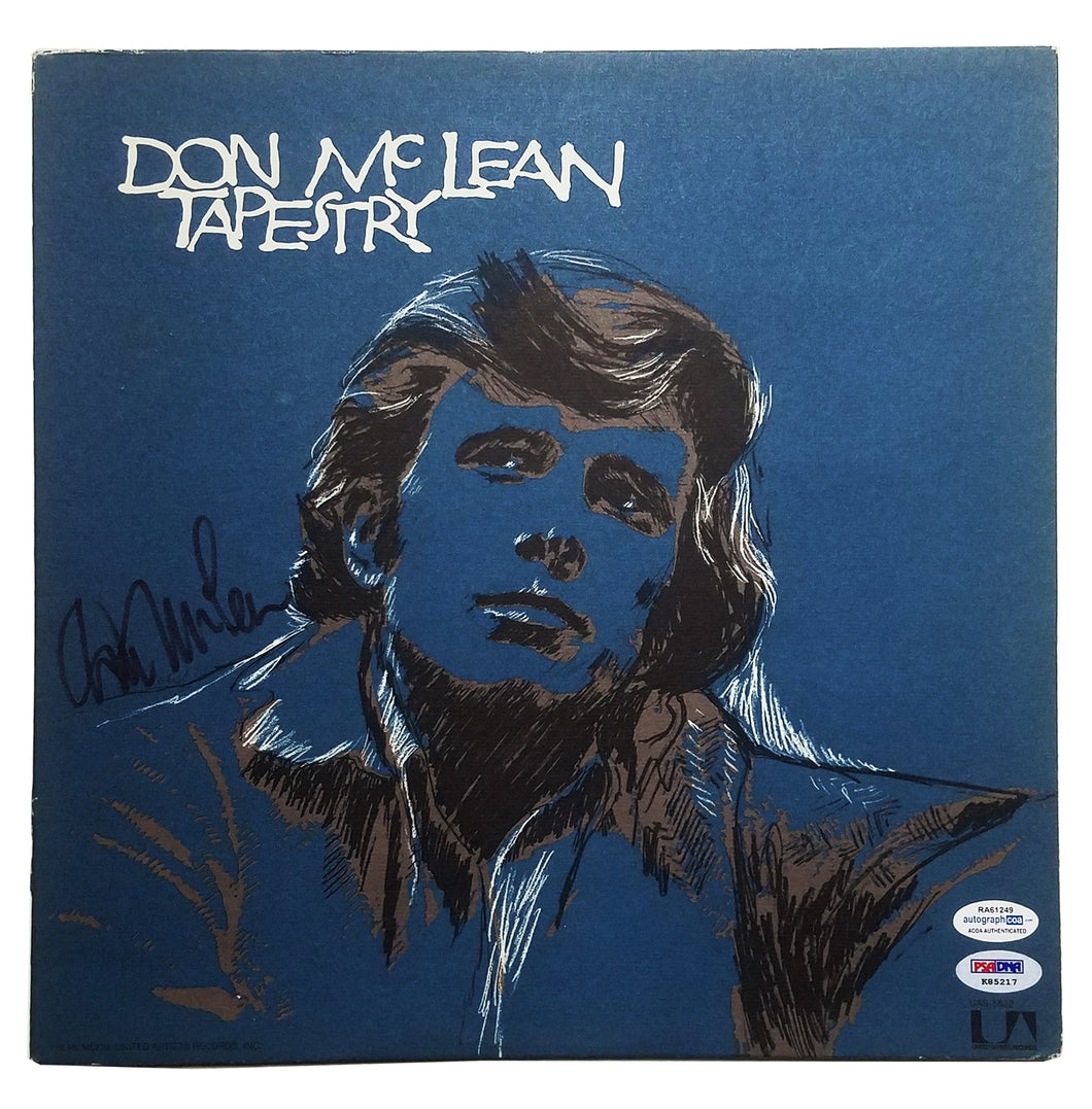 Don McLean Autographed Signed Record Album LP