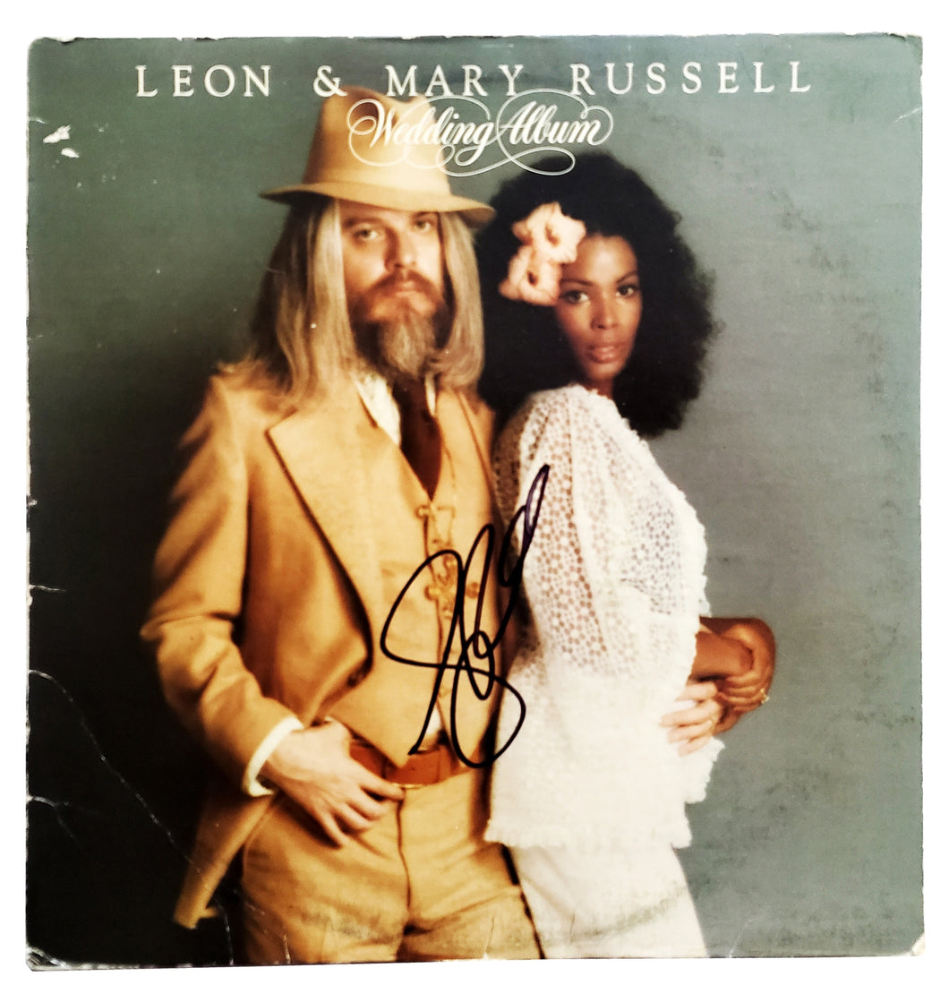Leon Russell Autographed Signed Record Album LP