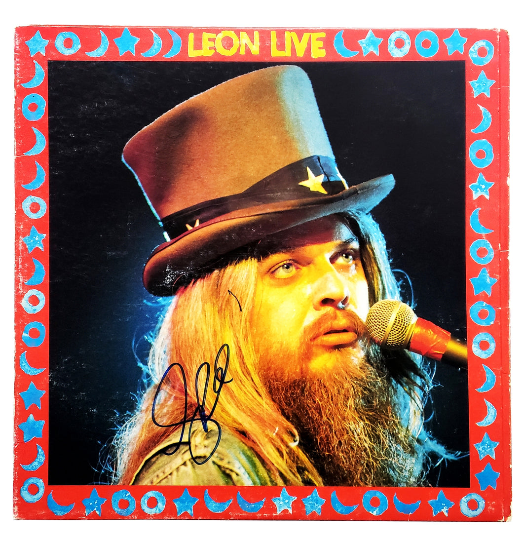 Leon Russell Autographed Signed Record Album LP