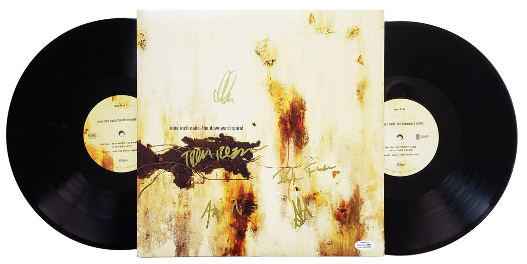 Nine Inch Nails Trent Reznor Autographed Signed Record Album LP