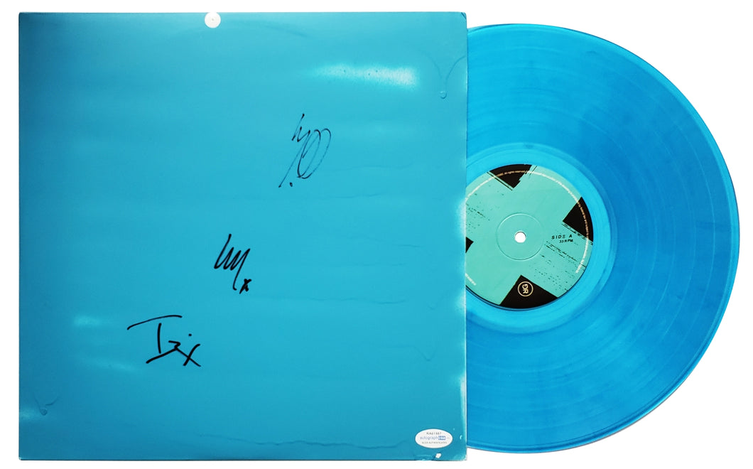 Chvrches Autographed Hand Painted Custom Ltd Edition X3 Signed Album Record LP
