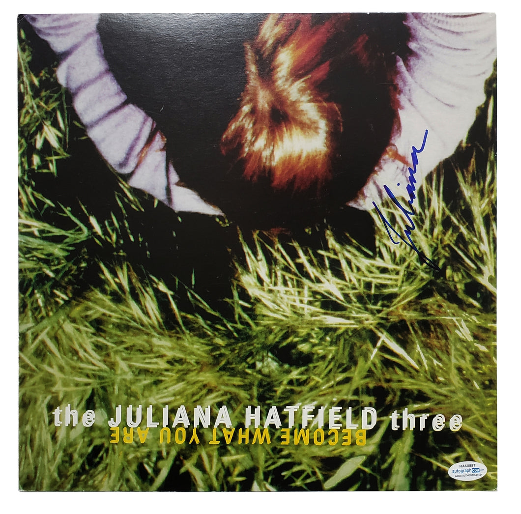 Juliana Hatfield Autographed Signed Album Record LP Flat