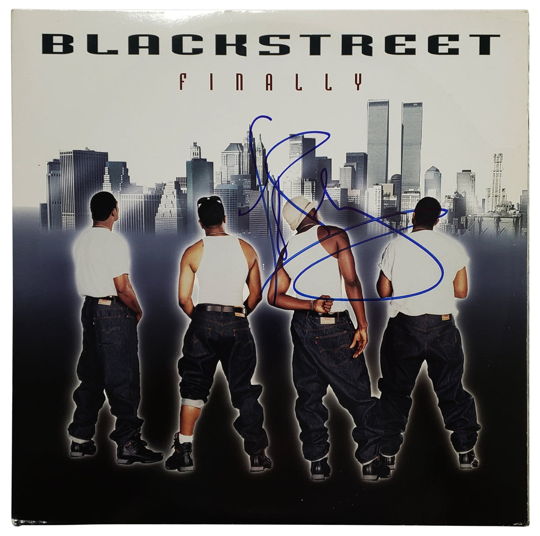 Blackstreet Autographed Signed Album Record LP