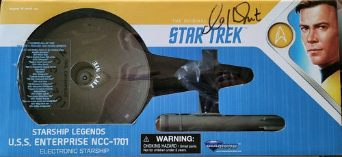 William Shatner Signed Star Trek Starship Legends U.S.S Enterprise NCC-1701 JSA