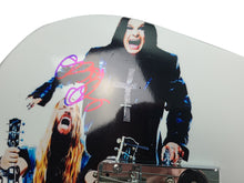 Load image into Gallery viewer, Ozzy Osbourne Zakk Wylde Autographed Graphics Photo Guitar BAS Witness BAS
