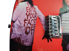 Load image into Gallery viewer, Alice Cooper Autographed Triple Graphics Photo Guitar

