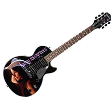 Load image into Gallery viewer, Kacey Musgraves Signed Cowgirl Custom Graphics Epiphone Guitar ACOA
