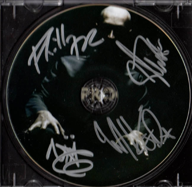 Taproot Autographed Signed x4 Plead The Fifth CD RD C