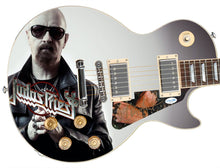 Load image into Gallery viewer, Rob Halford of Judas Priest Signed Custom Graphics Guitar
