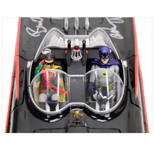 Load image into Gallery viewer, Adam West, Burt Ward Signed ELITE 1:18 Scale Die-Cast Batmobile w Figures
