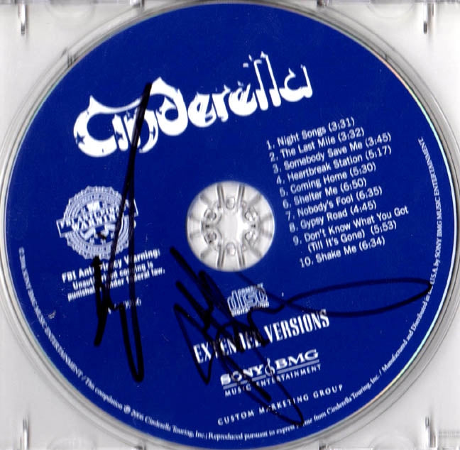 Cinderella Jeff LaBar Eric B Signed Extended Versions CD