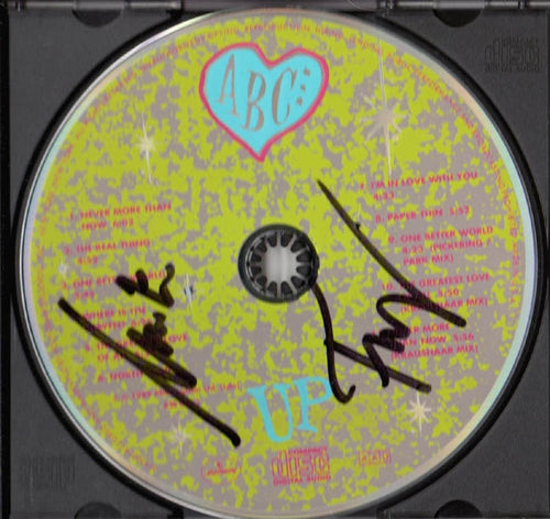 ABC Autographed Signed Up CD