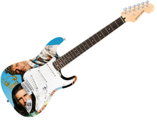 Load image into Gallery viewer, 3OH!3 Nathaniel Motte Signed 1/1 Custom Graphics Photo Guitar
