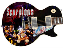 Load image into Gallery viewer, Scorpions Signed Custom Graphics Guitar
