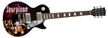 Load image into Gallery viewer, Scorpions Signed Custom Graphics Guitar ACOA
