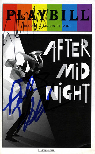 Patti Labelle Dule Hill Autographed After Midnight Playbill