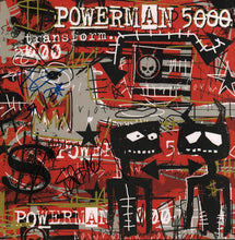 Load image into Gallery viewer, Powerman 5000 Autographed 2-Sided Signed x3 Album Lp Flat
