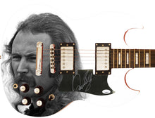 Load image into Gallery viewer, David Crosby of Crosby, Stills, Nash &amp; Young Signed Custom Graphics Guitar
