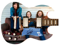 David Crosby of Crosby, Stills, Nash & Young Signed Custom Graphics Guitar