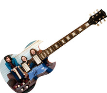 Load image into Gallery viewer, David Crosby of Crosby, Stills, Nash &amp; Young Signed Custom Graphics Guitar

