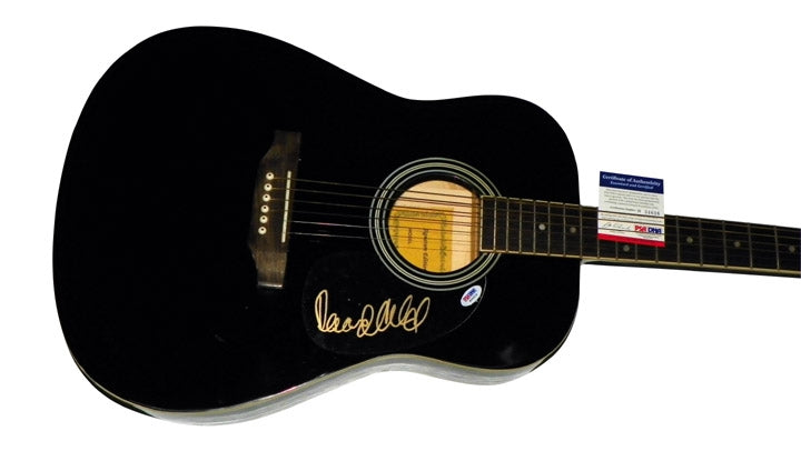 Desmond Child Autographed Signed Acoustic Guitar Psa/Dna Uacc Rd