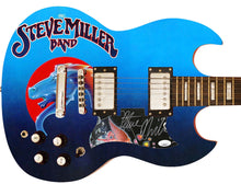 Load image into Gallery viewer, Steve Miller Signed Custom Graphics Guitar
