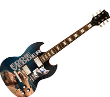 Load image into Gallery viewer, Eddie Vedder of Pearl Jam Signed Custom Graphics Guitar
