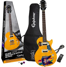 Load image into Gallery viewer, Slash of Guns N Roses Signed Custom Graphics His Model Epiphone Guitar ACOA
