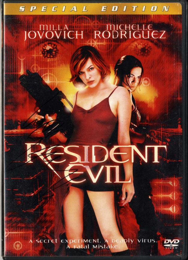 Michelle Rodriguez Autographed Signed Resident Evil DVD Case 