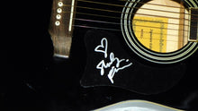 Load image into Gallery viewer, Shelly Fairchild Autographed Signed Black Acoustic Guitar
