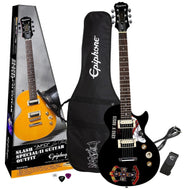 Slash of Guns N Roses Signed Custom Graphics His Model Epiphone Guitar