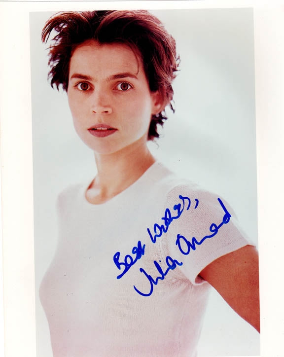 Julia Ormond Autographed Signed 8x10 Short Hair Photo 