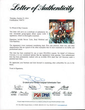 Load image into Gallery viewer, Aerosmith Autographed X3 Signed Record Album LP ACOA PSA LOA
