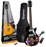 Slash of Guns N Roses Signed Custom Graphics His Model Epiphone Guitar