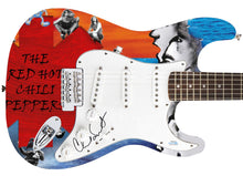 Load image into Gallery viewer, Chad Smith of The Red Hot Chili Peppers Signed Custom Graphics Guitar
