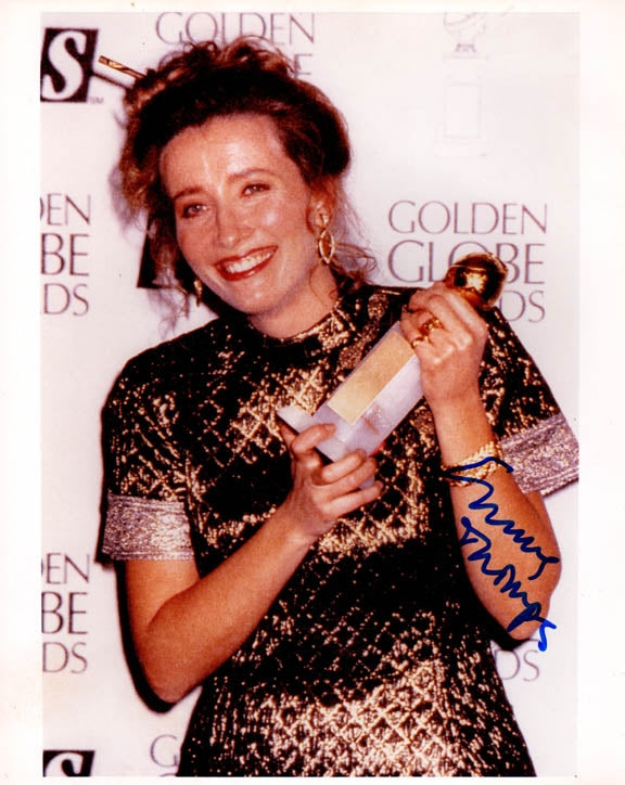 Emma Thompson Autographed Signed 8x10 Golden Globe Photo 