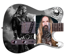 Load image into Gallery viewer, Zakk Wylde Signed Custom Graphics Guitar
