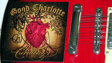 Load image into Gallery viewer, Good Charlotte Autographed Signed 12 String LP Guitar Uacc Rd

