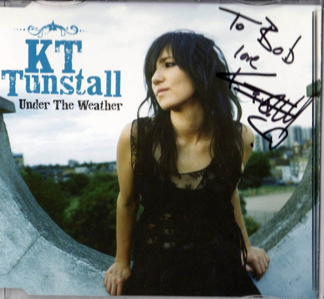 KT Tunstall Signed Under The Weather CD