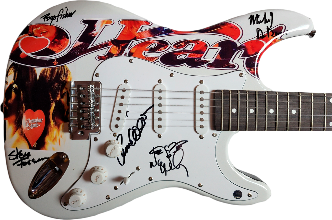 Heart Autographed Signed Dreamboat Annie Album LP CD Photo Graphics Guitar