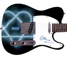 Load image into Gallery viewer, Mikko Paananen Mige of Him Signed Custom Graphics Guitar
