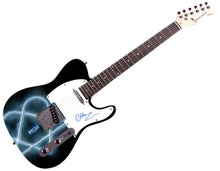 Load image into Gallery viewer, Mikko Paananen Mige of Him Signed Custom Graphics Guitar
