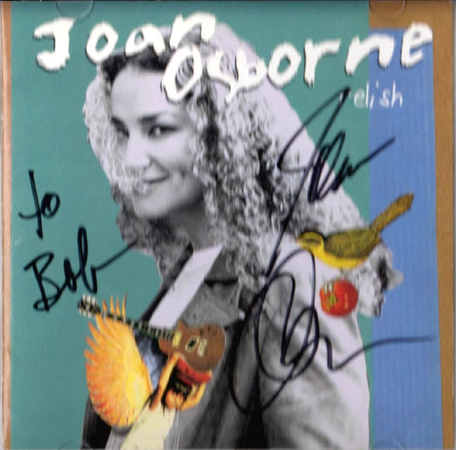 Joan Osborne Autographed Signed Relish CD