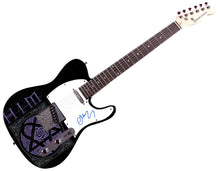 Load image into Gallery viewer, Mikko Paananen Mige of Him Signed Custom Graphics Guitar
