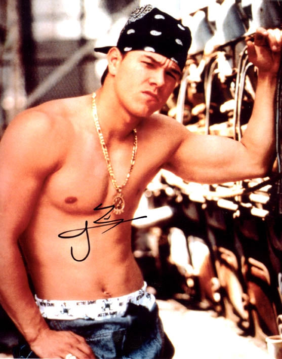 Mark Wahlberg Video Proof Abs Rap Autographed Signed 8x10 Photo RD 