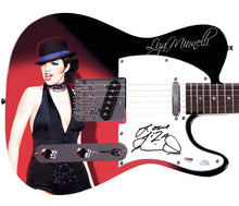 Load image into Gallery viewer, Liza Minelli Signed Custom Graphics Guitar
