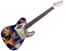 Load image into Gallery viewer, Billy Corgan of The Smashing Pumpkins Signed Custom Graphics Guitar ACOA JSA
