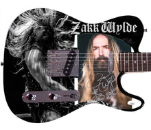 Load image into Gallery viewer, Zakk Wylde Signed Custom Graphics Guitar
