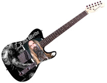 Load image into Gallery viewer, Zakk Wylde Signed Custom Graphics Guitar ACOA JSA
