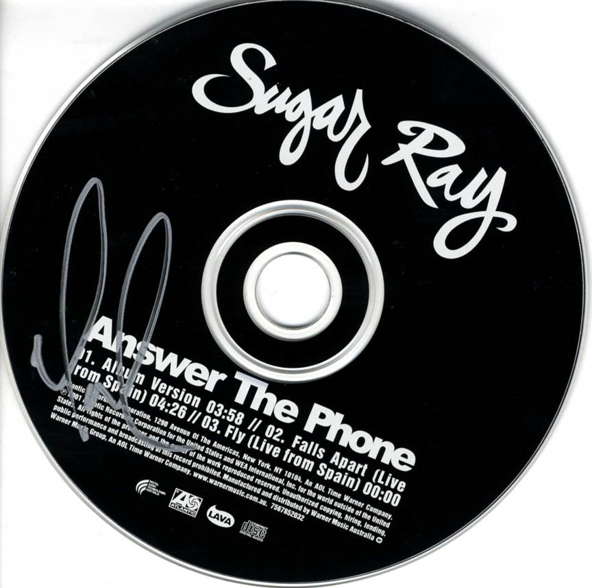 Sugar Ray Mark McGrath Autographed Signed Answer The Phone CD